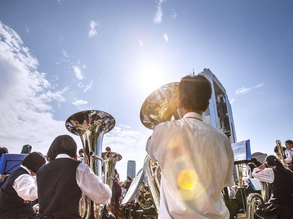 松本市セイジオザワ松本フェスティバル２０１９吹奏楽パレード