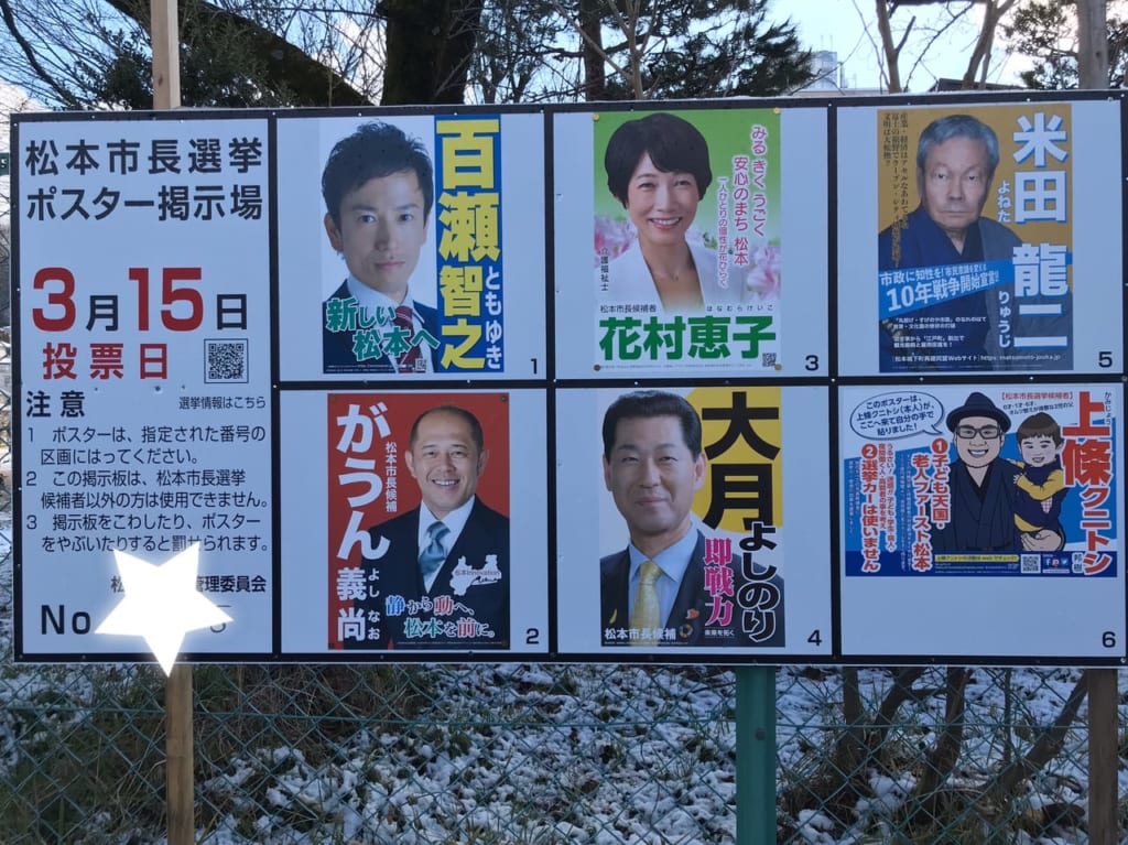 松本市長選挙